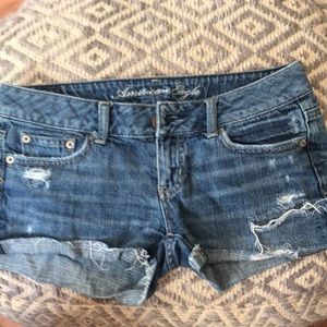 American Eagle Distressed Shorts